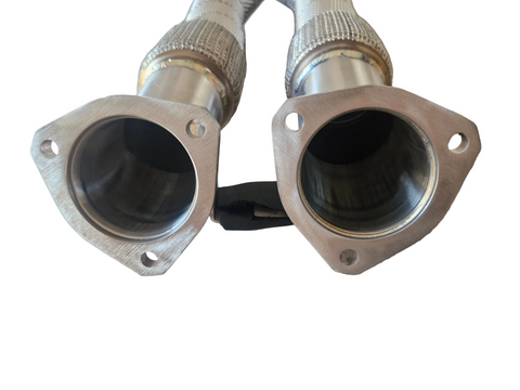 Blaze Performance RS3 8V2, TTRS and 8Y Heat Shield Bolt on Downpipe