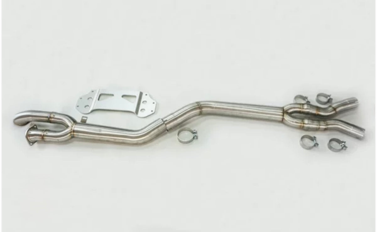 BMW G87 M2 S58 Single Mid Pipe