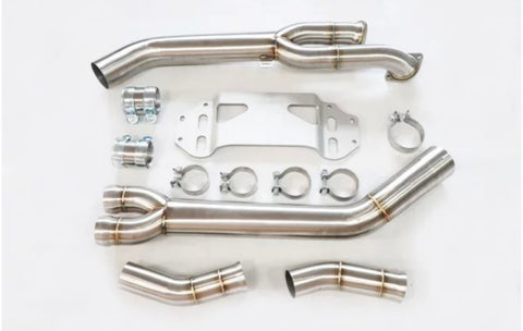 BMW G87 M2 S58 Single Mid Pipe
