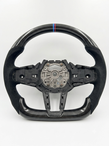 BMW G series Carbon fibre and Alcantara leather Steering Wheel