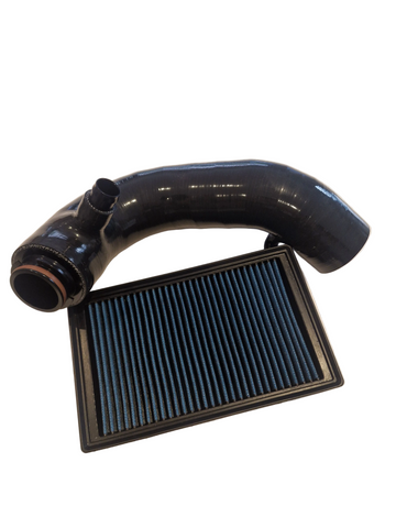 Blaze Performance 76mm Turbo Inlet Pipe with Flange and Panel High Flow Replacement Filter